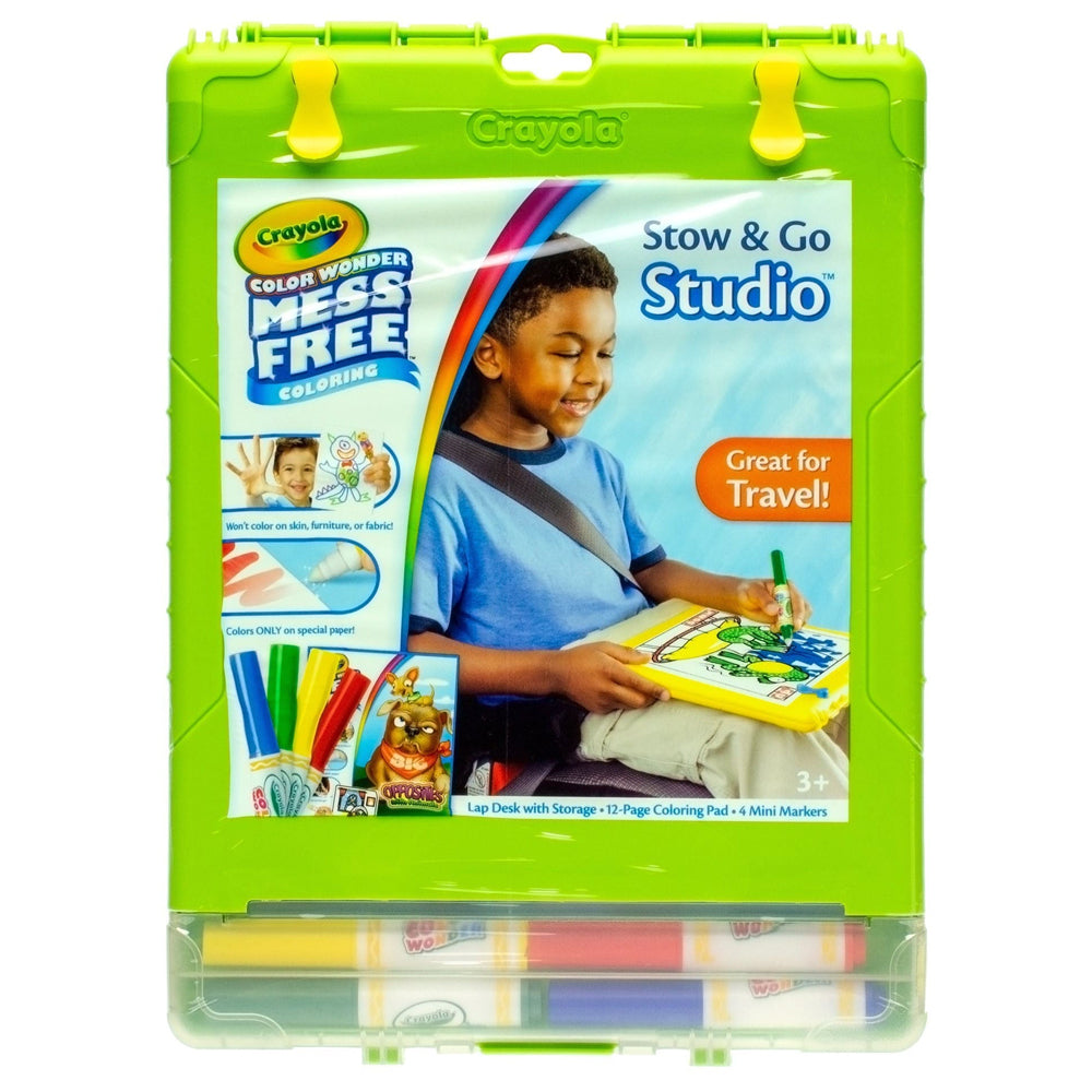 Crayola Colour Wonder Stow & Go Studio Art Supplies Set Kids/Children 3y+ (2 Pack) — image 2