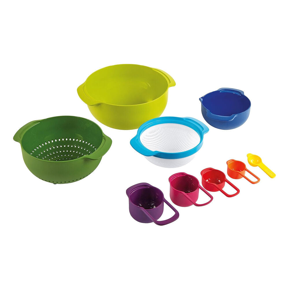Casdon Joseph Joseph Nest Food Preparation Toy Mixing Bowl Set Kids 3y+ (9 Pieces)