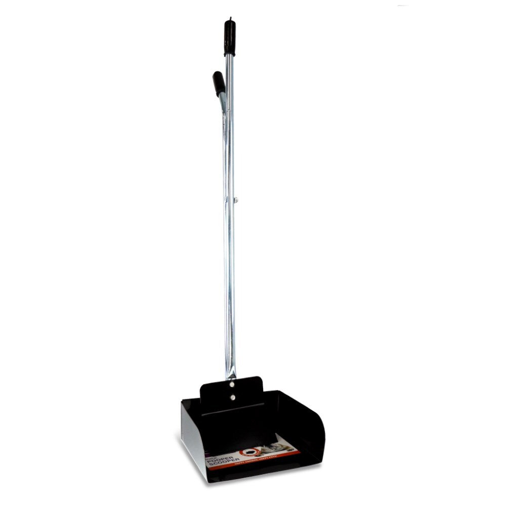 Paws and Claws Durable Heavy Duty Metal Dogs/Pets Pooper Scooper w/ Dustpan (4 Pack) — image 2