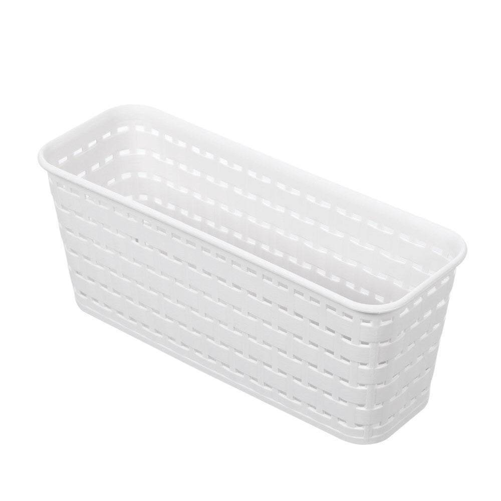 Boxsweden Rectangular 26.5cm Woven Basket Tray Home Organiser Storage Assort (6 Pack) — image 4