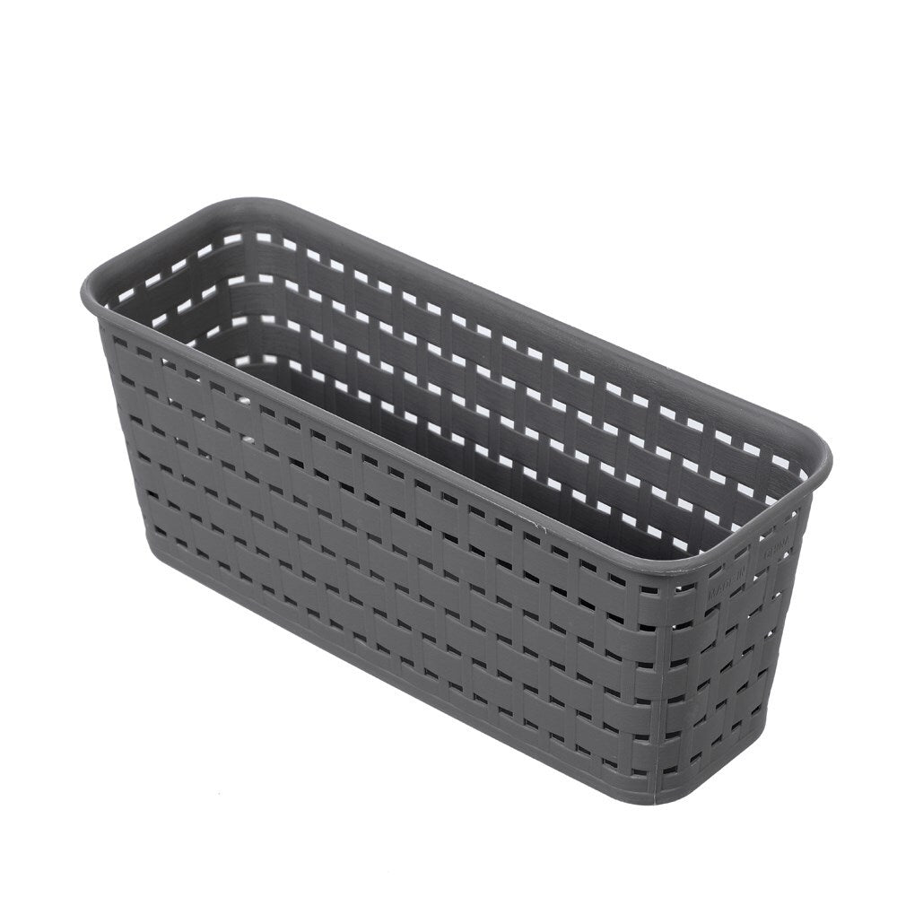 Boxsweden Rectangular 26.5cm Woven Basket Tray Home Organiser Storage Assort (6 Pack) — image 2