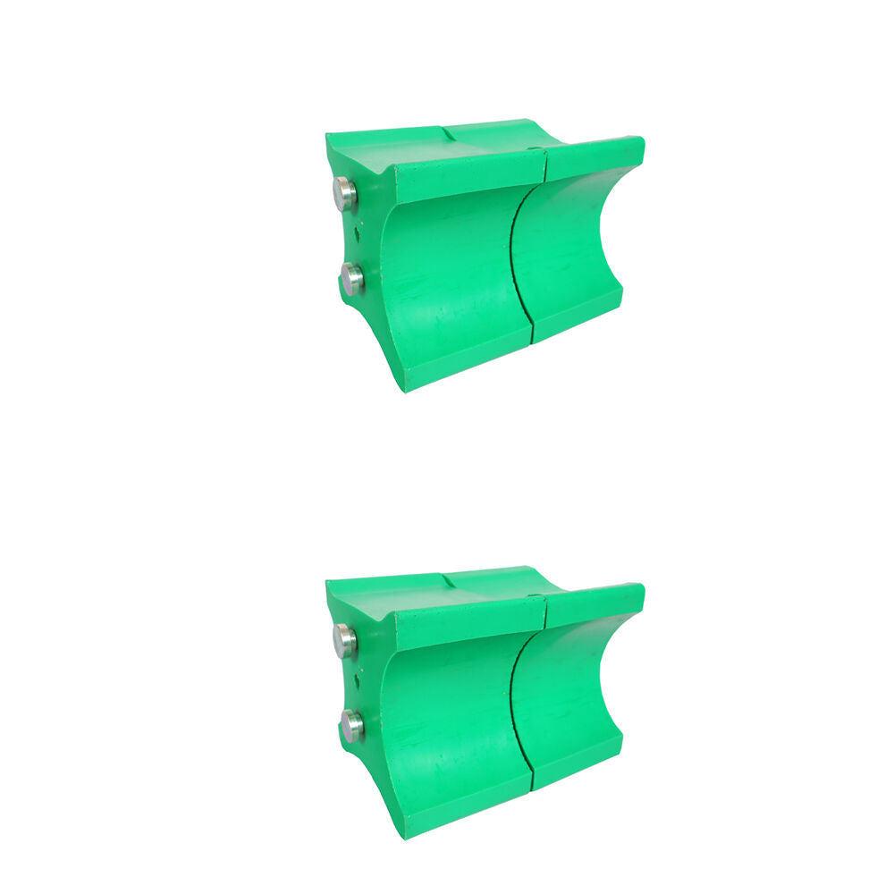 Agboss 2pc AgBoss Equestrian Show Jumping Keyhole Jump Cup Inserts Green (2 Pack)