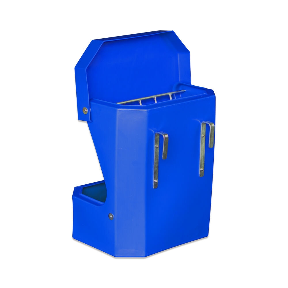 Agboss 66x57cm Equine and Livestock Hay Rack Feeder With Lid — image 2