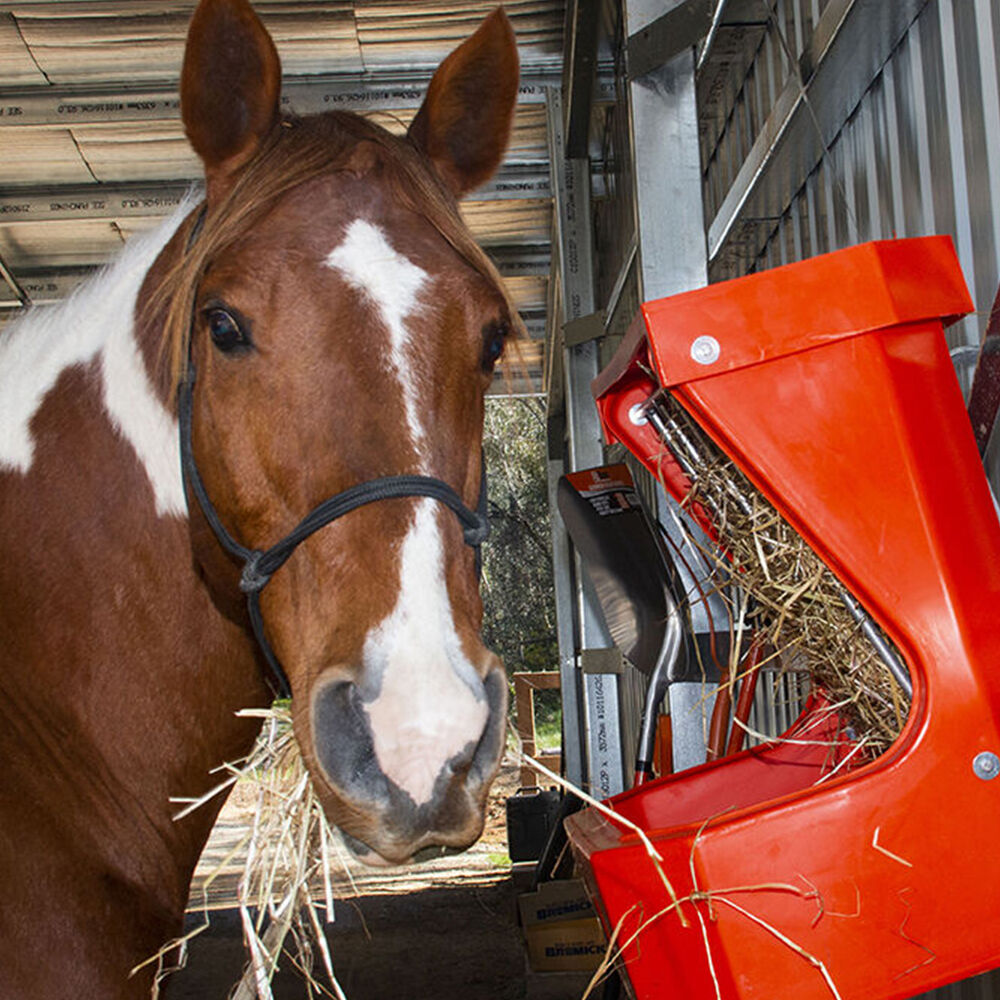 Agboss 66x57cm Equine and Livestock Hay Rack Feeder With Lid — image 3