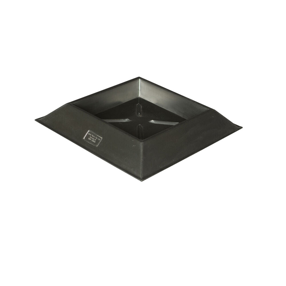 Agboss 25L Black Equine and Livestock Can't Tip Sturdy Trough