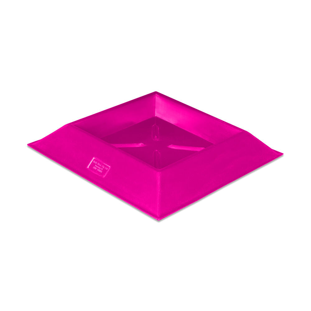 Agboss 25L Pink Equine and Livestock Can't Tip Sturdy Trough