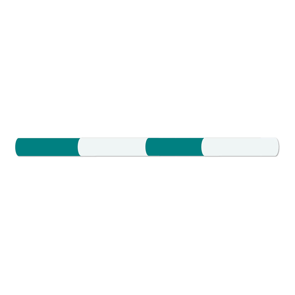Agboss 2.4m Natural and Teal Equestrian Show Jumping Jump Pole