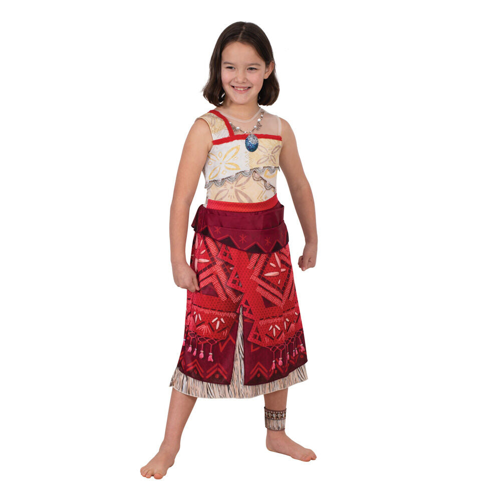 Moana 2 Deluxe Girls Dress Up Costume Size