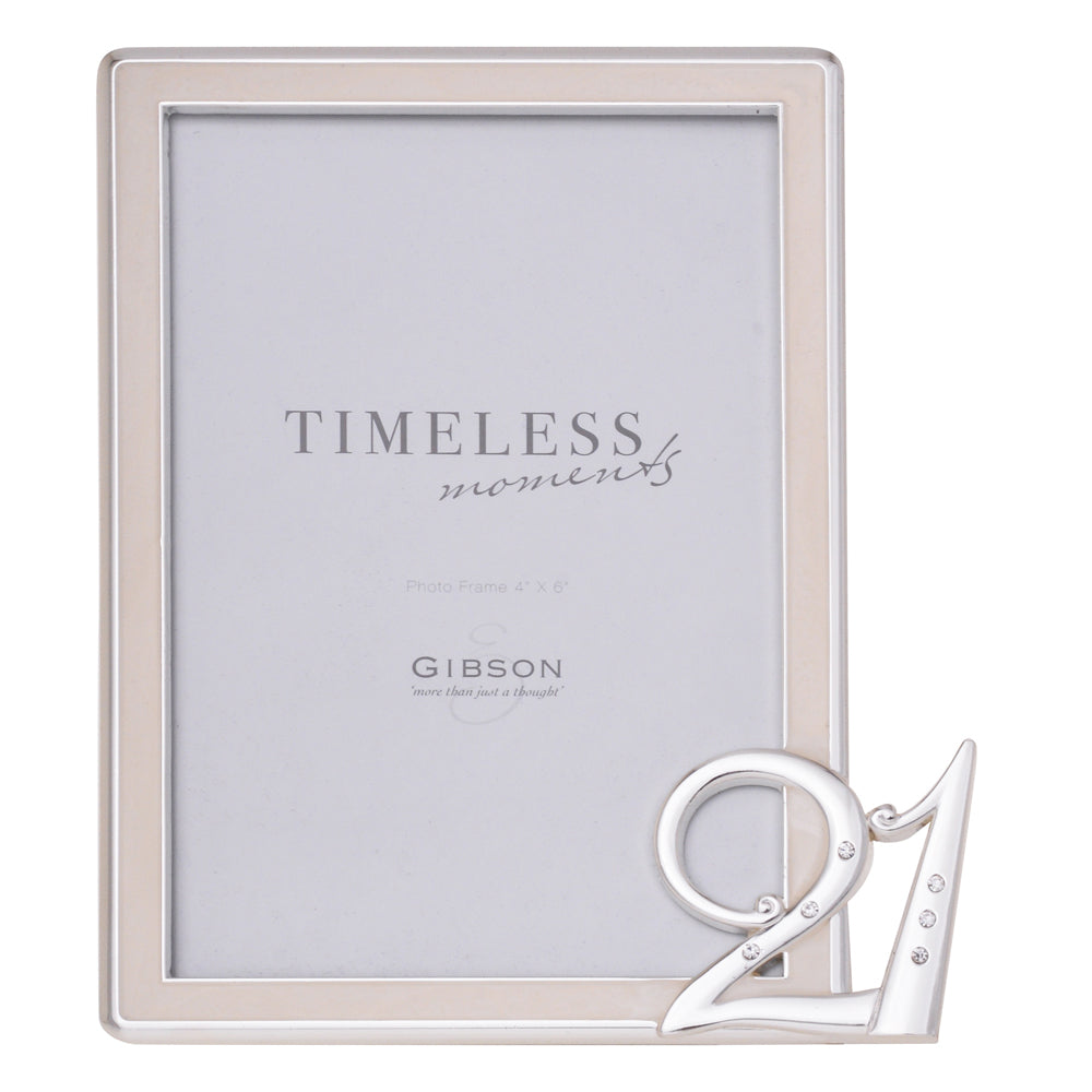 78646-gibson-gifts-diamond-21-photo-frame-4x6-rectangle-silver