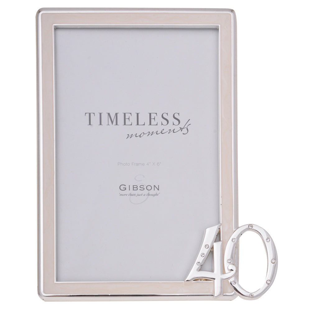 78648-gibson-gifts-diamond-40-photo-frame-4x6-rectangle-silver