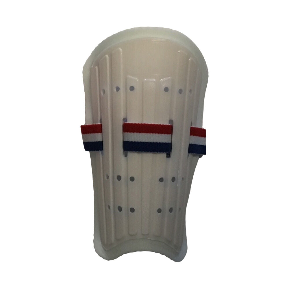 Reusch Senior Plastic Hook and Loop Shin Pads Soccer Gear w/ Adjustable Straps
