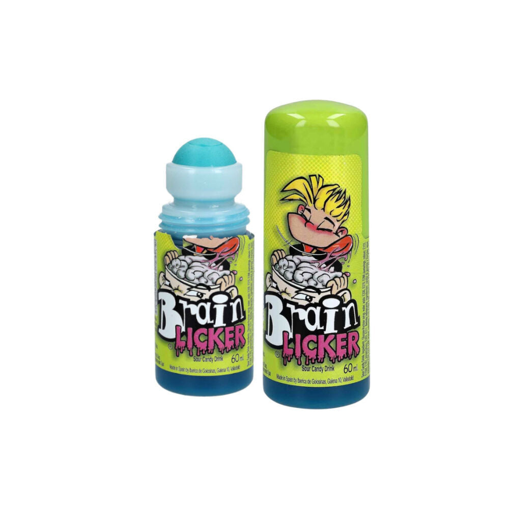 Brain Licker Sour Rolling Candy Lollies 60ml Liquid Confectionery (12 Pack) — image 2