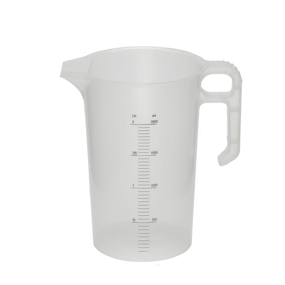 Agboss PourMaxx Chemical Resistant Industrial Measuring Jug 2L (2 Pack) — image 2