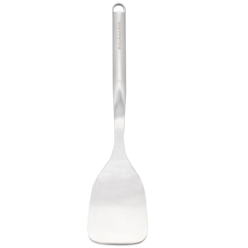 Kitchenaid Stainless Steel Solid Turner Kitchen Cooking Utensil 35cm Silver (2 Pack) — image 2