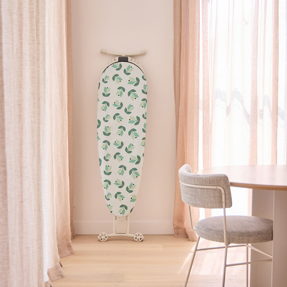 Hills Reversible Green Floral Med/Large Ironing Board Cover w/ 7mm Padding (2 Pack) — image 4