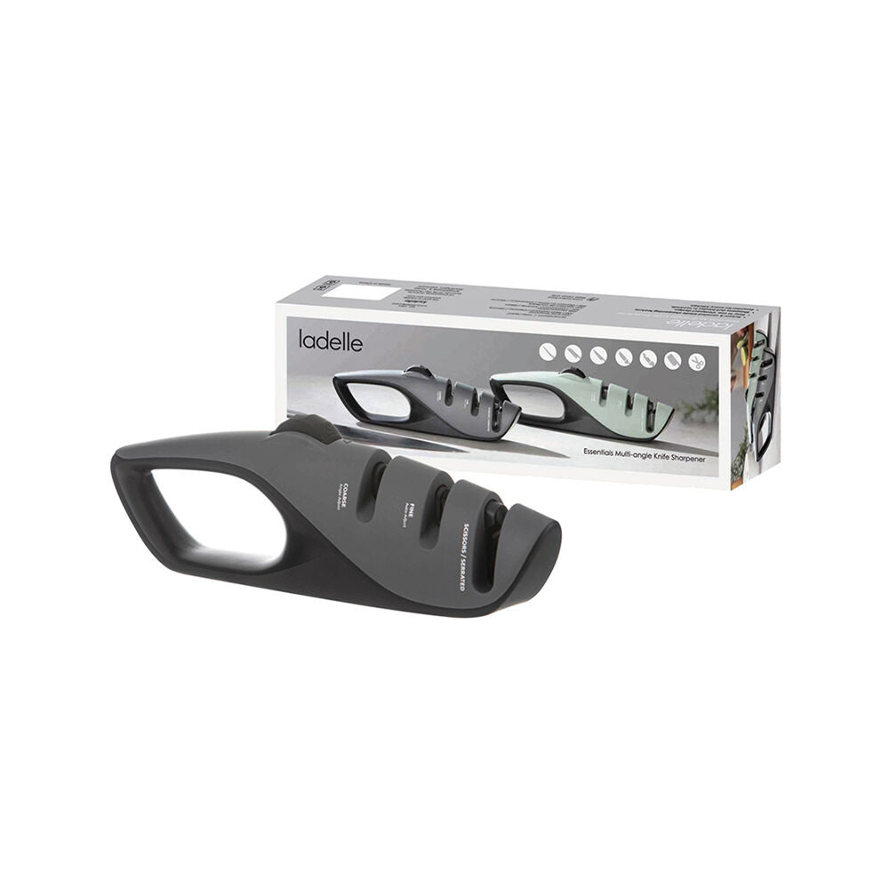 Ladelle Handheld Kitchen Tool Essentials Multi-Angle Knife Sharpener — image 2