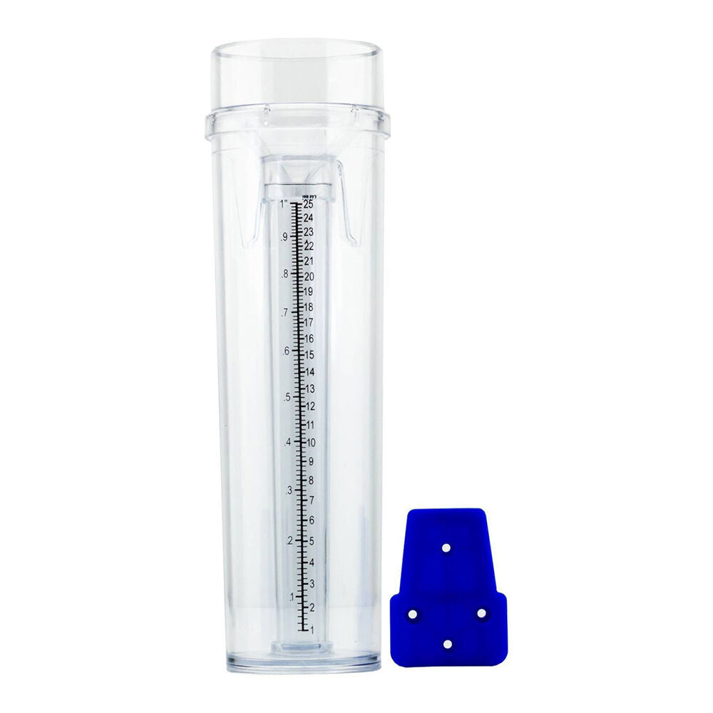 Agboss RainMaxx Accurate Rain Gauge Measuring Tool 280mm Clear (2 Pack) — image 2