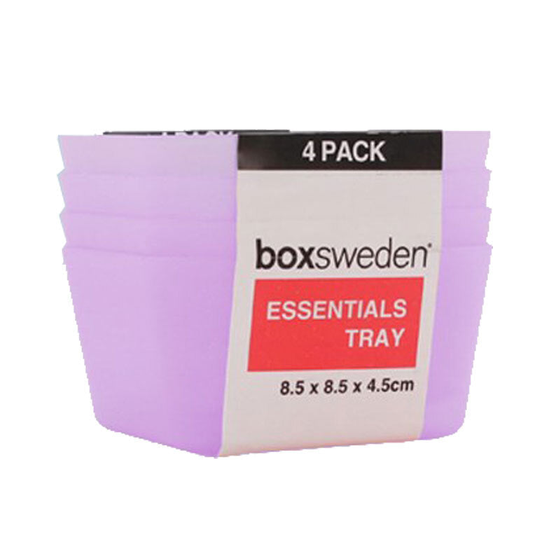 Boxsweden 8.5cm Essentials Tray Storage/Organiser Home/Kitchen Assorted (32 Pack) — image 2
