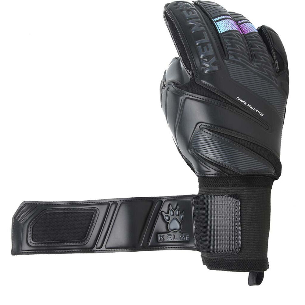 Kelme Sport K-Paw Training Goalkeeper Gloves Soccer Football Black — image 3