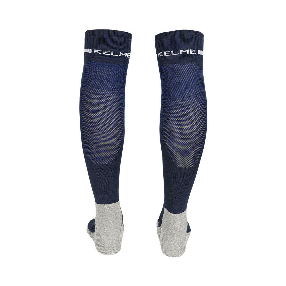 Kelme Sport Size US6-11 Dark Blue/White Full Length Football Soccer Socks — image 3