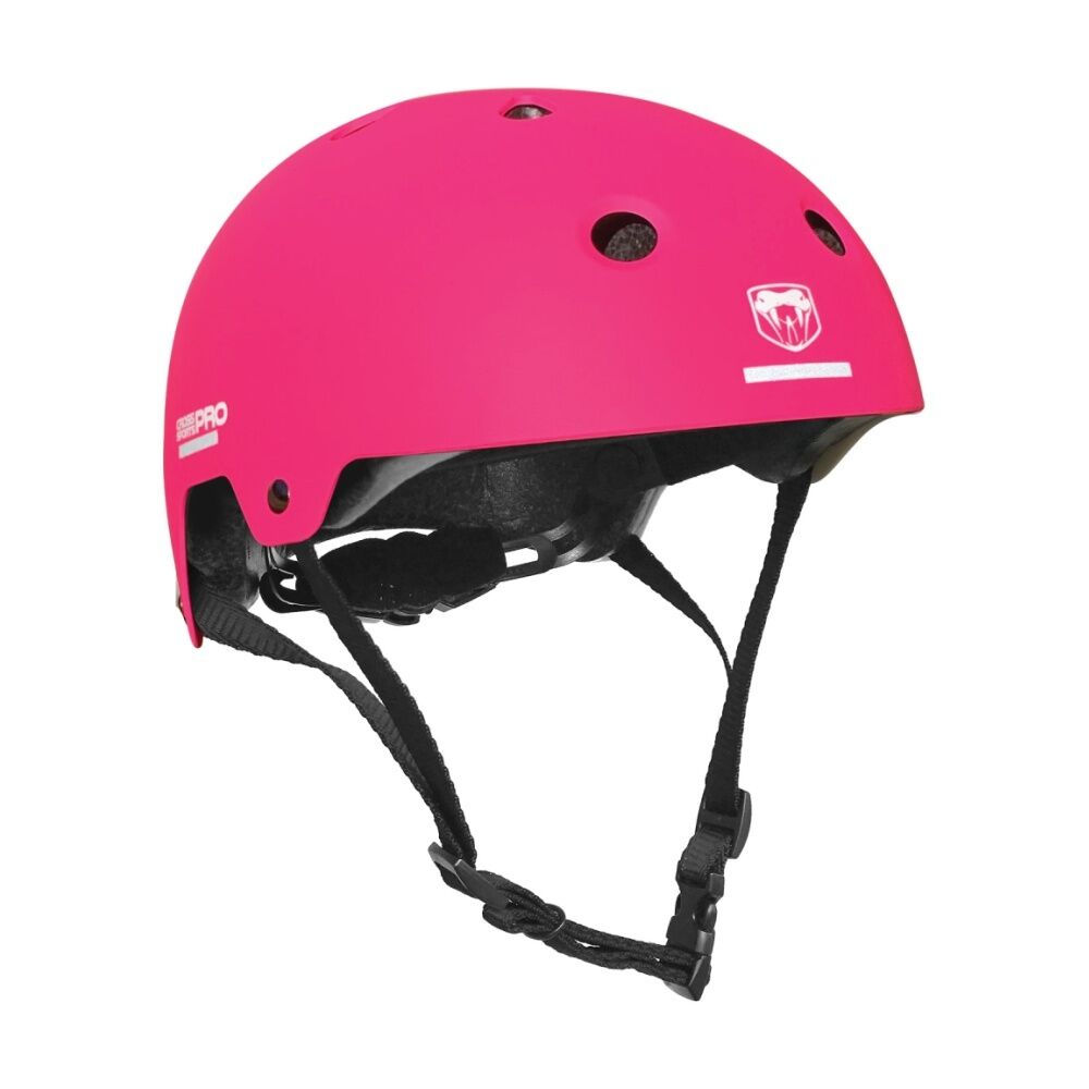 Adrenalin Skate Cross Sports Pro Bike/Skateboard Helmet 8Y+ Bike/Skateboard — Pink