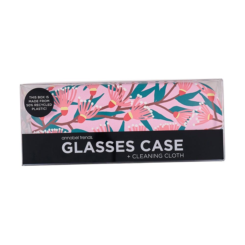 Annabel Trends Glasses Case Combo w/ Matching Cloth 15x6cm Blossom Branches (2 Pack) — image 2