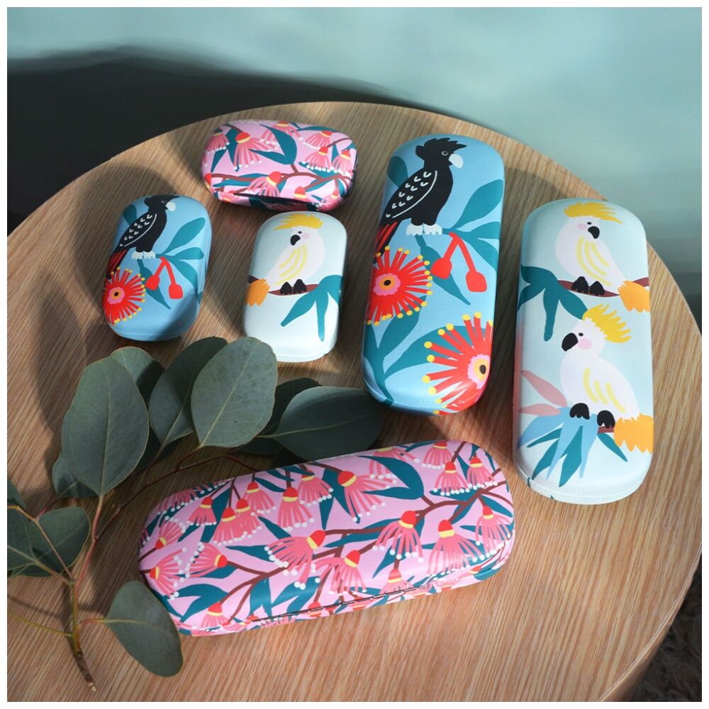 Annabel Trends Glasses Case Combo w/ Matching Cloth 15x6cm Blossom Branches (2 Pack) — image 4