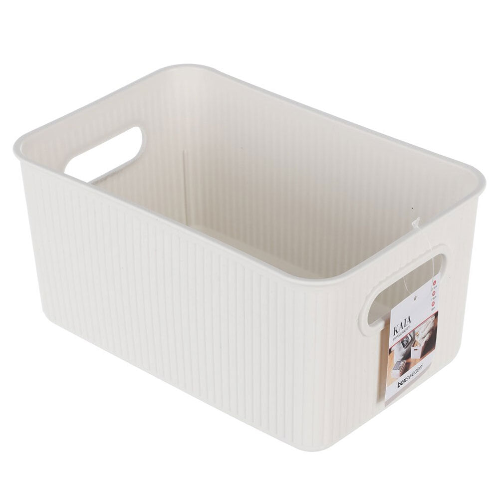 Boxsweden 27.5cm Kaia Storage Basket Organiser Container w/ Handles Assort. (10 Pack) — image 5