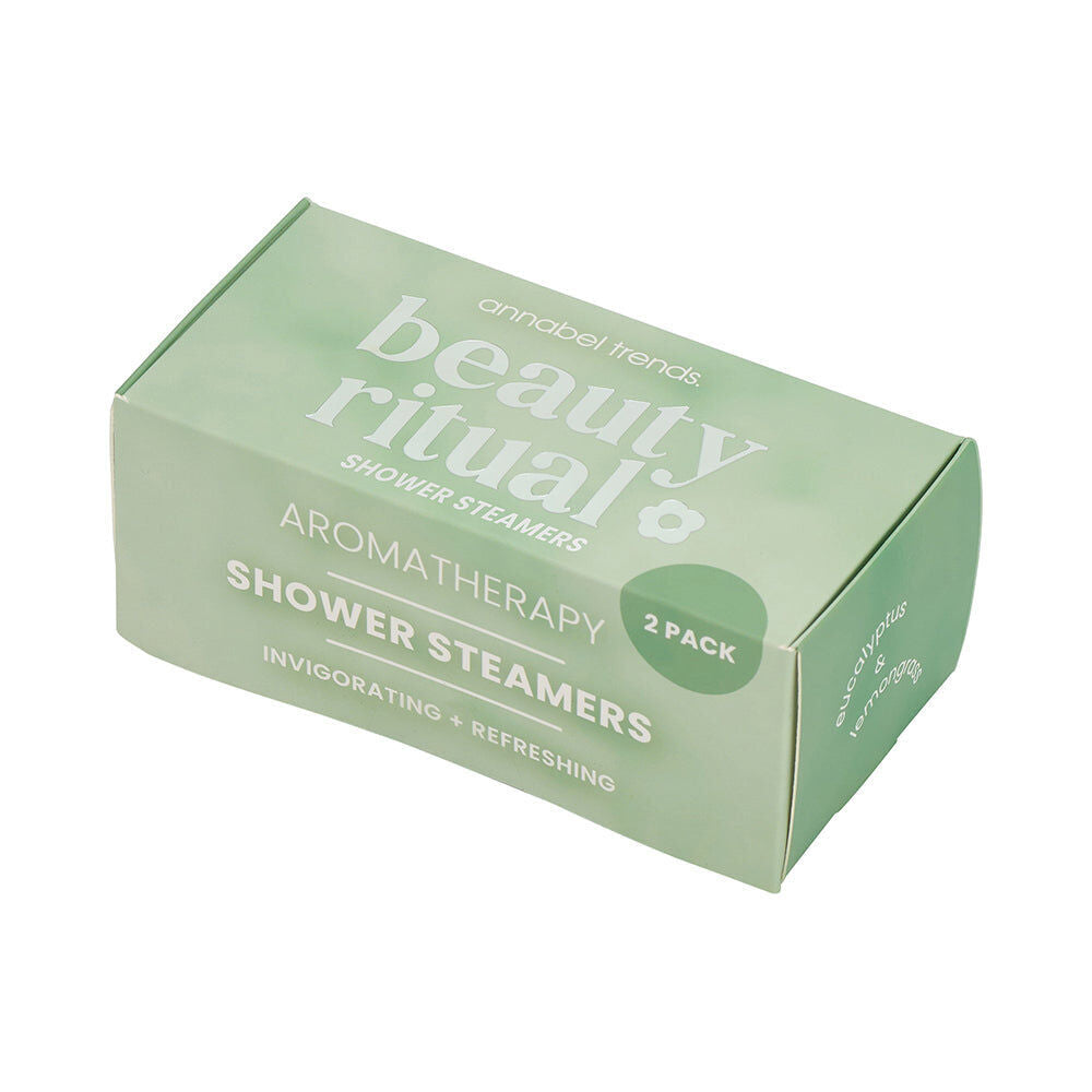 Annabel Trends 2pc Beauty Ritual Shower Steamer Aromatherapy Eucalyptus Lemongrass