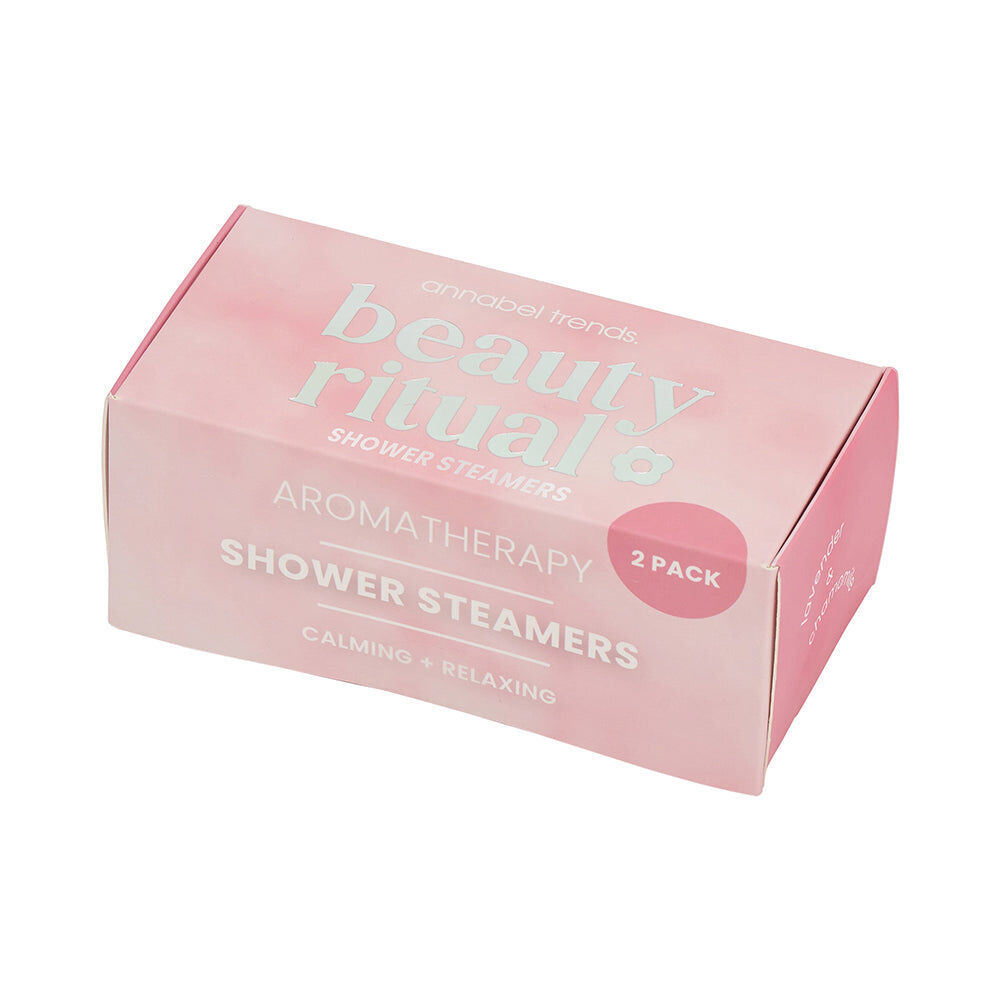 Annabel Trends 2pc Beauty Ritual Shower Steamer Aromatherapy Lavendar Chamomile