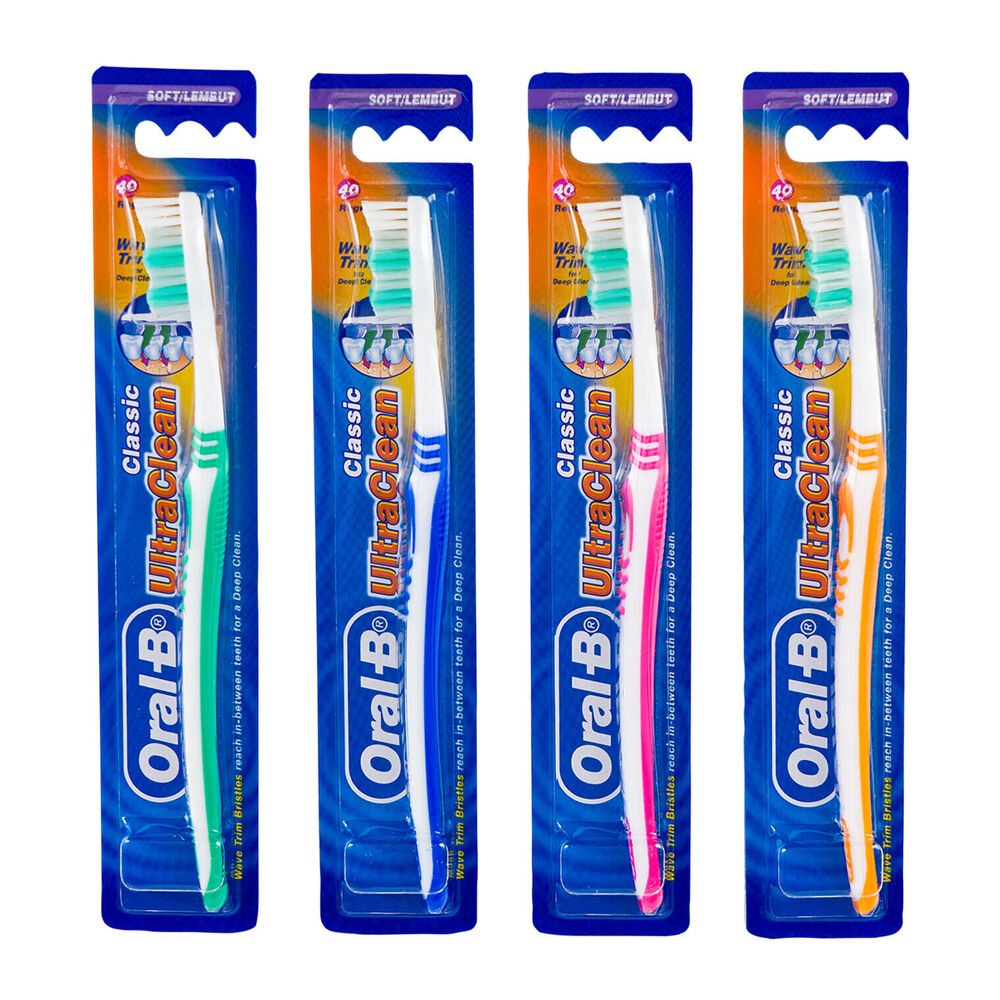 Oral B Ultra Clean Soft Assorted Toothbrush Teeth Cleaning Dental Care — image 2