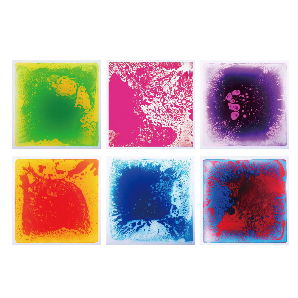 Vivaio Fascination Plates Sensory Mats Educational Toy Kids/Children - 3y+ (6 Pieces)