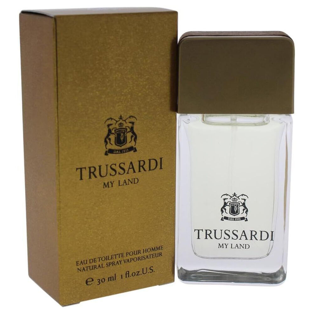 Trussardi My Land Eau De Toilette Men's Fragrance Perfume Spray 30ml Gold (2 Pack) — image 2