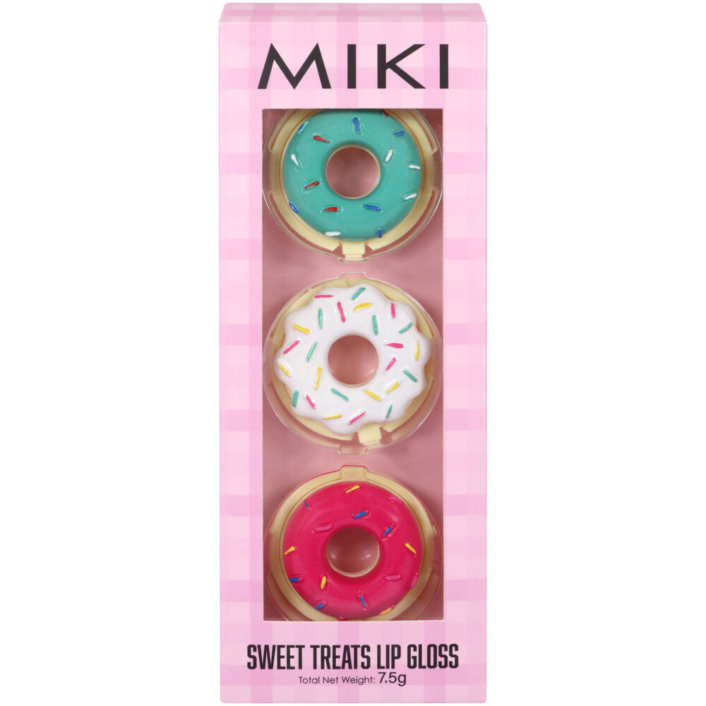 Miki Sweet Treats Lip Gloss With Blueberry Strawberry Raspberry - Clear - 3y+ (2 Pack) — image 2