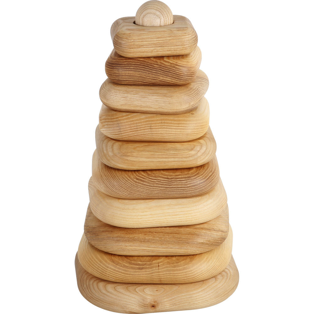 Vivaio Stacking Tower Square Wooden Educational Toy Stacker Children/Kids - 3y+