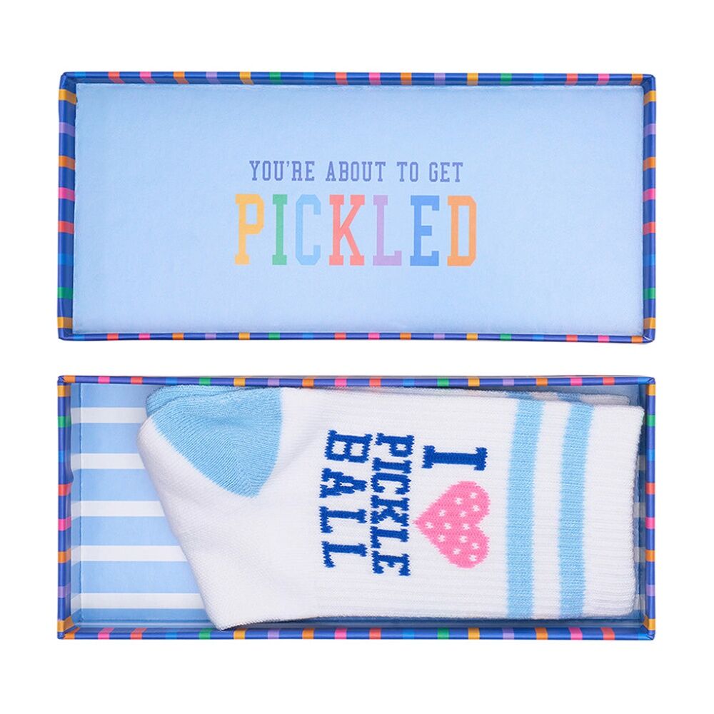 Annabel Trends Size 7-9 Love Multi Design Pickleball Women's Socks w/ Box — image 5