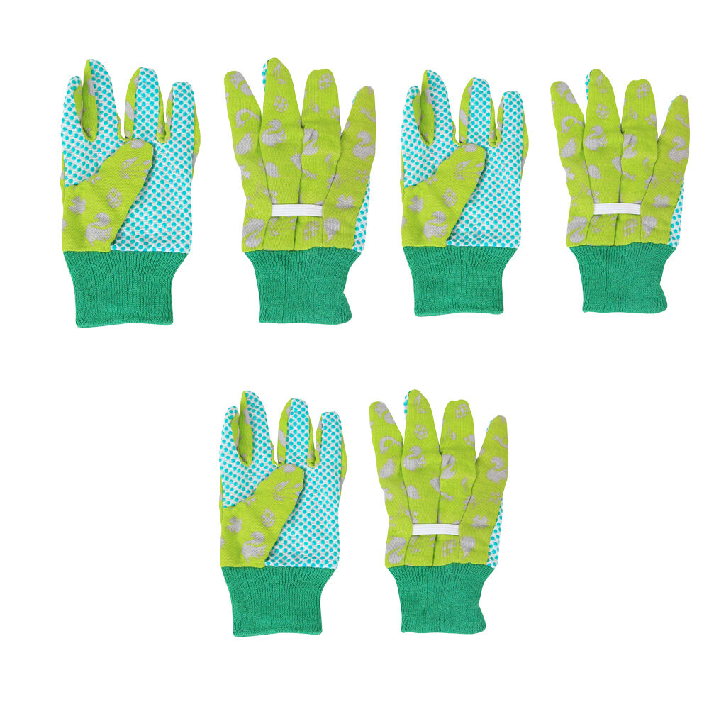 Vivaio 1 Pair Outdoor Gloves Gardening Educational Toy Kids/Children - 3y+ (3 Pack)