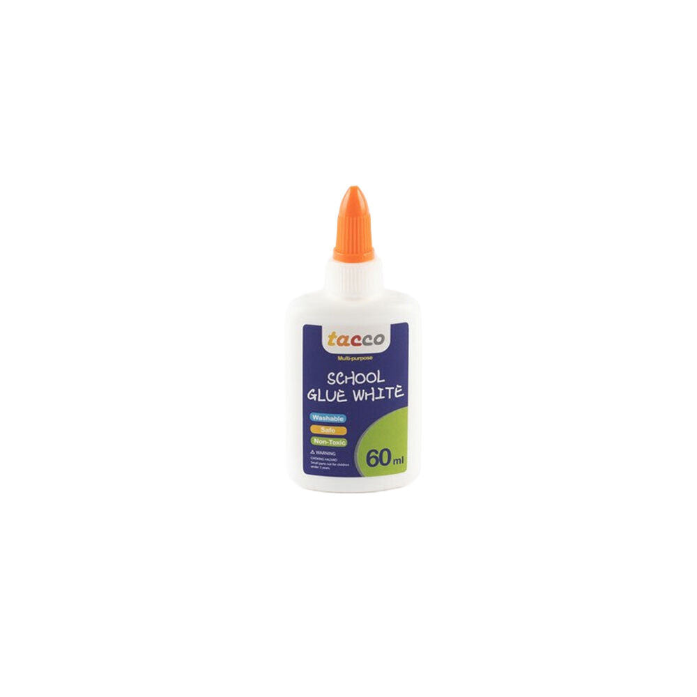 Tacco White School PVA Glue Craft Adhesive Art & Kids/Children - 3y+ (24 Pieces) — image 2