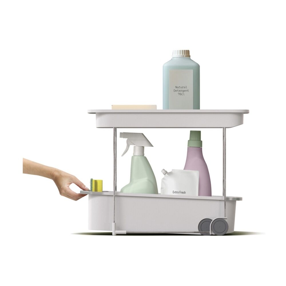 Joseph Joseph CupboardStore 2-Tier Caddy Storage Organiser Pull-Out Tiers — image 3