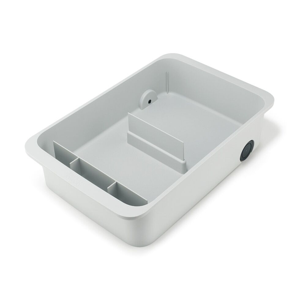 Joseph Joseph CupboardStore Large Caddy Storage Organiser Handle Wheels Stone