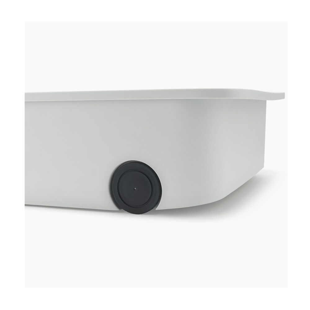 Joseph Joseph CupboardStore Large Caddy Storage Organiser Handle Wheels Stone — image 4
