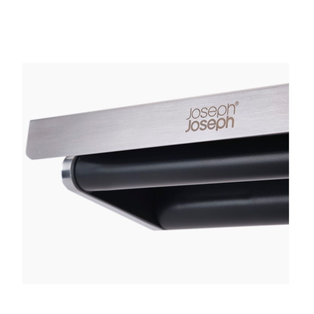Joseph Joseph RollGrip Easy Tear Under Shelf Paper Towel Roll Holder Steel — image 7
