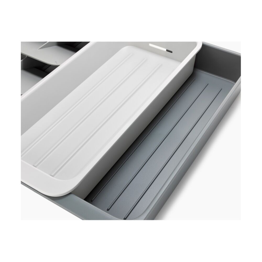 Joseph Joseph DrawerStore Expanding Tiered Tray Kitchen Storage Organiser Stone — image 4