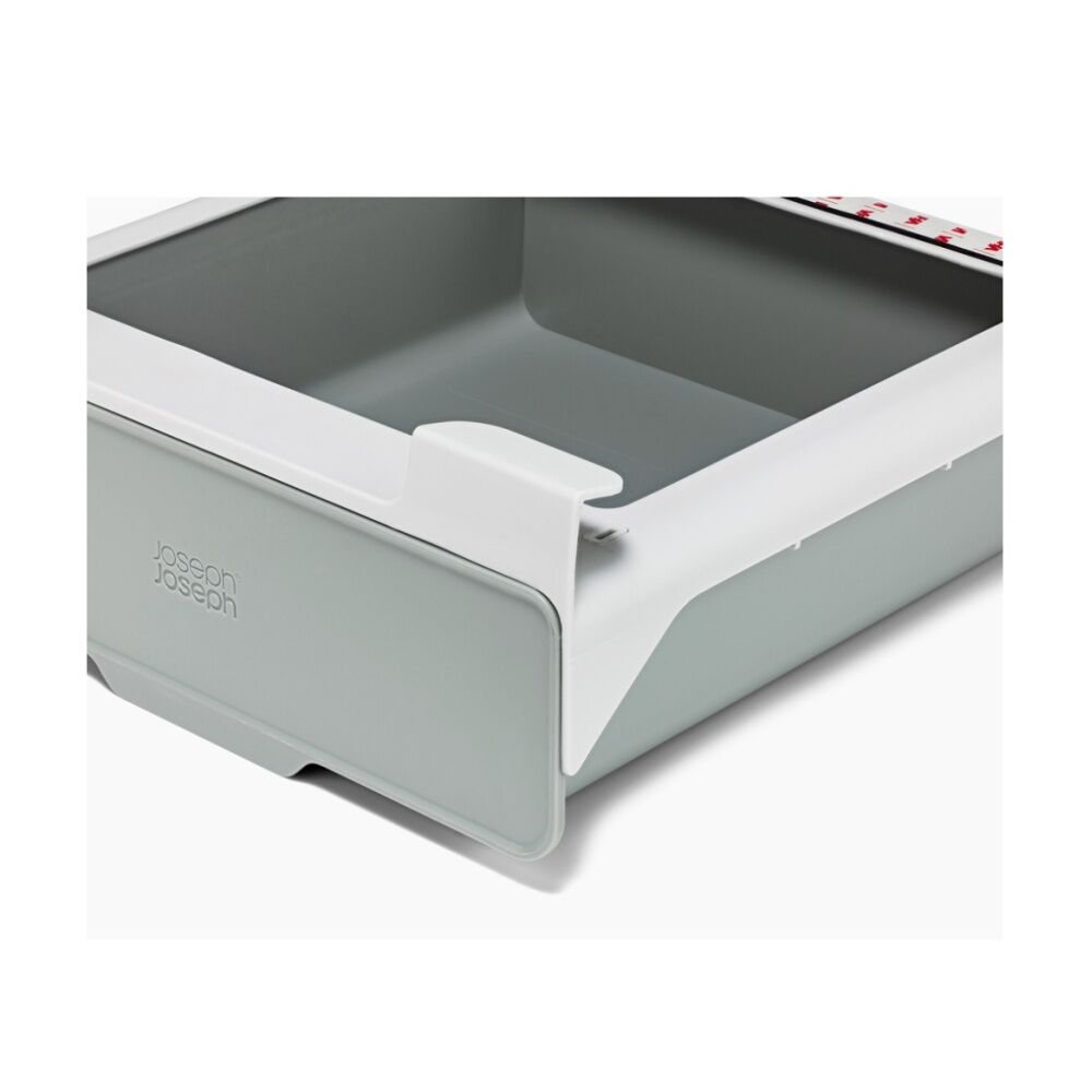 Joseph Joseph CupboardStore Under-Shelf Drawer Kitchen Storage Organiser Stone — image 5
