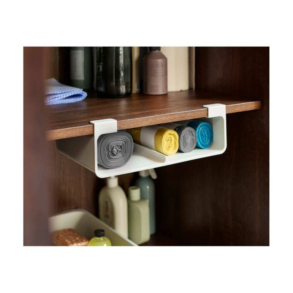 Joseph Joseph CupboardStore Under Shelf Foil Bag Kitchen Organiser Large Stone — image 8
