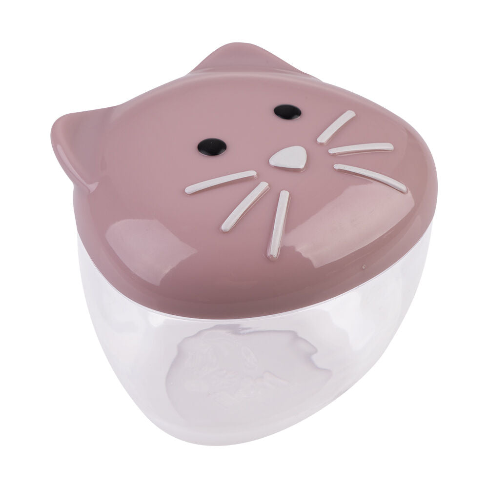 Melii 232ml Cat Luxe 3D Animal Leak-Proof Snack Container Lunch Box