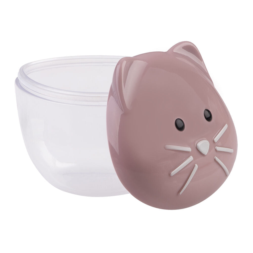 Melii Luxe 3D Animal Leak-Proof Snack Container Lunch Box 232ml Cat (3 Pack) — image 4