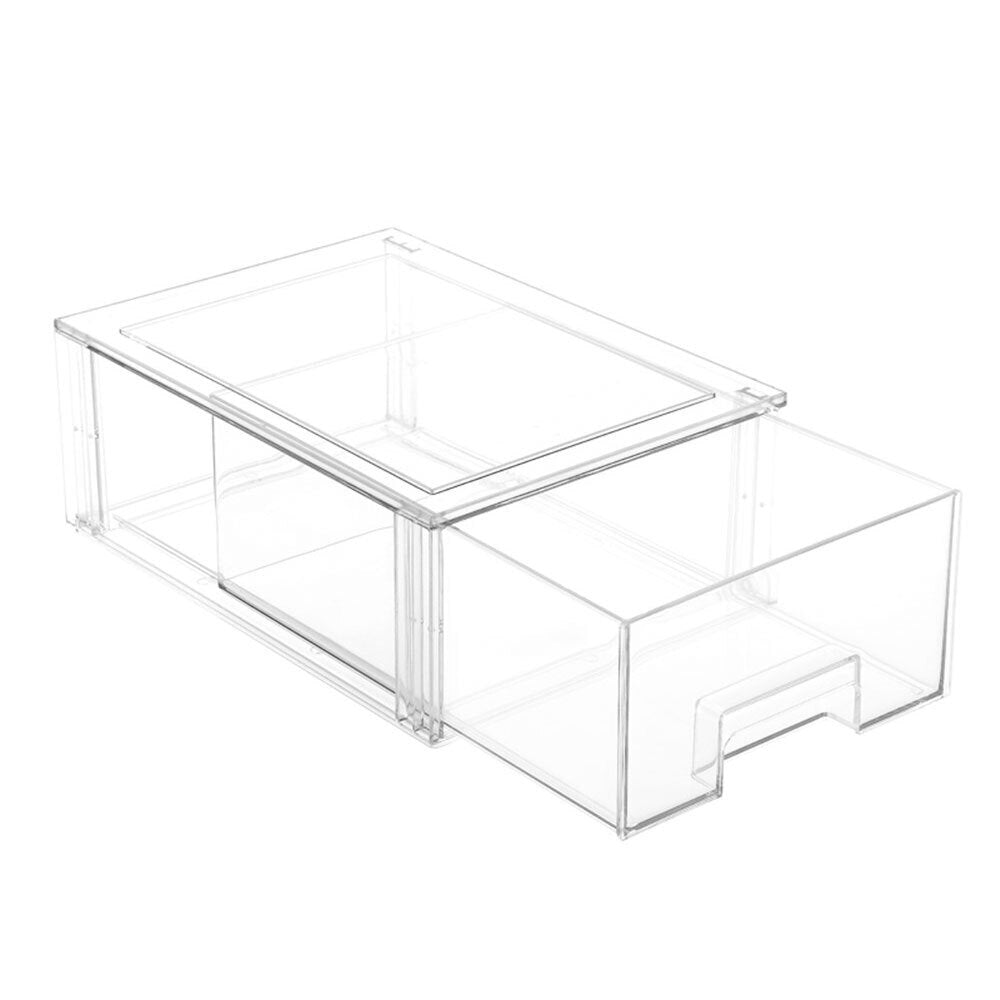 Boxsweden Crystal Stackable Organiser Drawer 35cm Storage Cabinet Box (2 Pack) — image 6