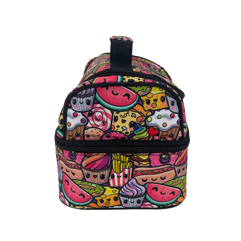 Sachi 25.5x17x14cm Squishies Style 235 Insulated Double Decker Lunch Bag — image 4