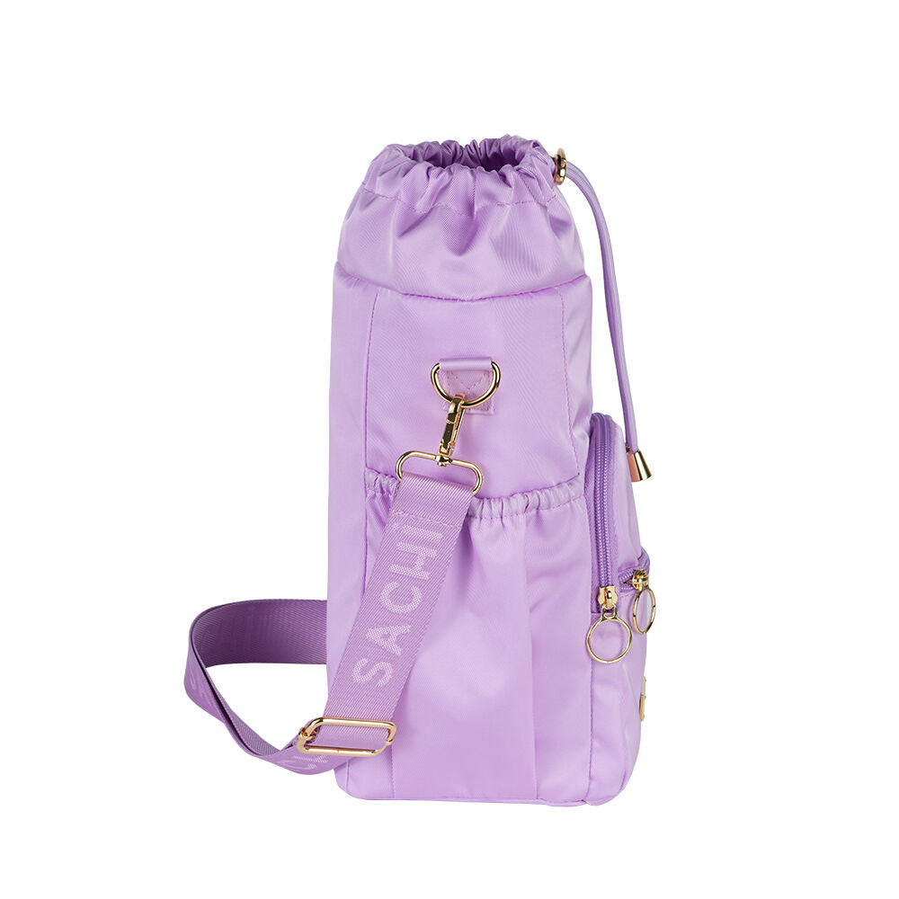 Sachi Orchid Deluxe Crossbody Insulated Bottle Bag w/ Adjustable Strap — image 3